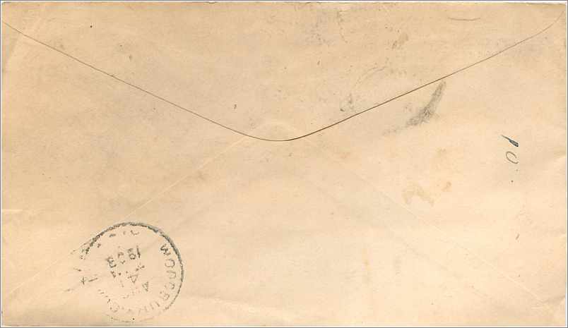 Lettre Cover Etats-Unis Honolulu Hawai Shanghai 1947 Chine China — Rückseite