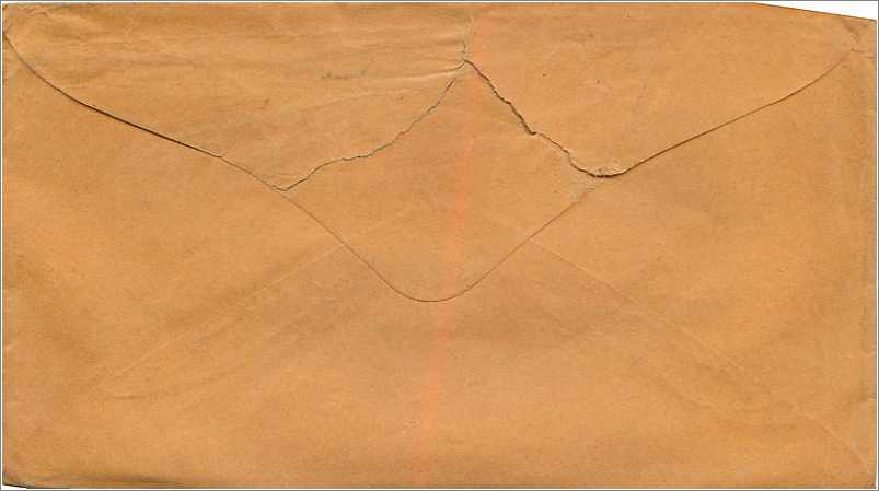 Lettre Cover Etats-Unis New York  — Verso