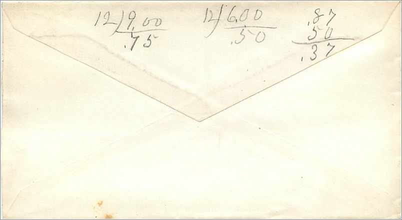 Freeman's Mail — A.S. — Éditeur non visible — Rückseite
