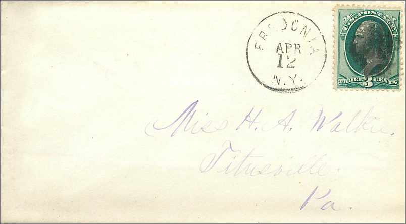 Lettre Cover Etats-Unis 3c 
