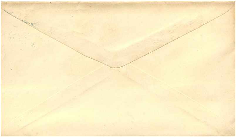Lettre Cover Etats-Unis 3c  — Verso