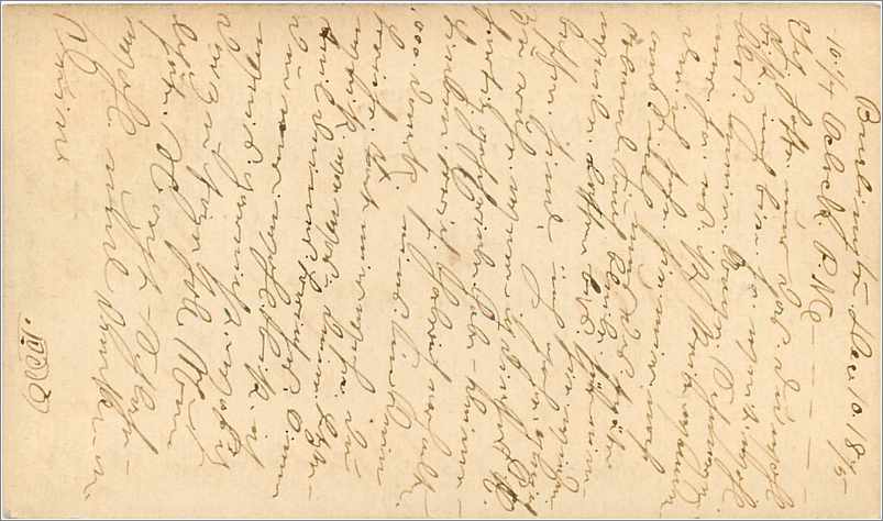 Lettre Cover Etats-Unis Stationary 1875 to Chicago — Rückseite