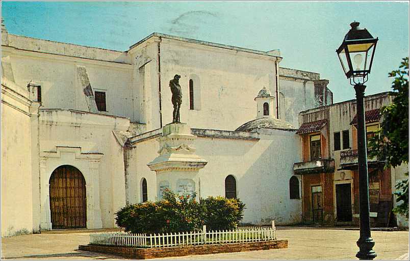 CPA Statue of Ponce de Leon San Juan Puerto Rico