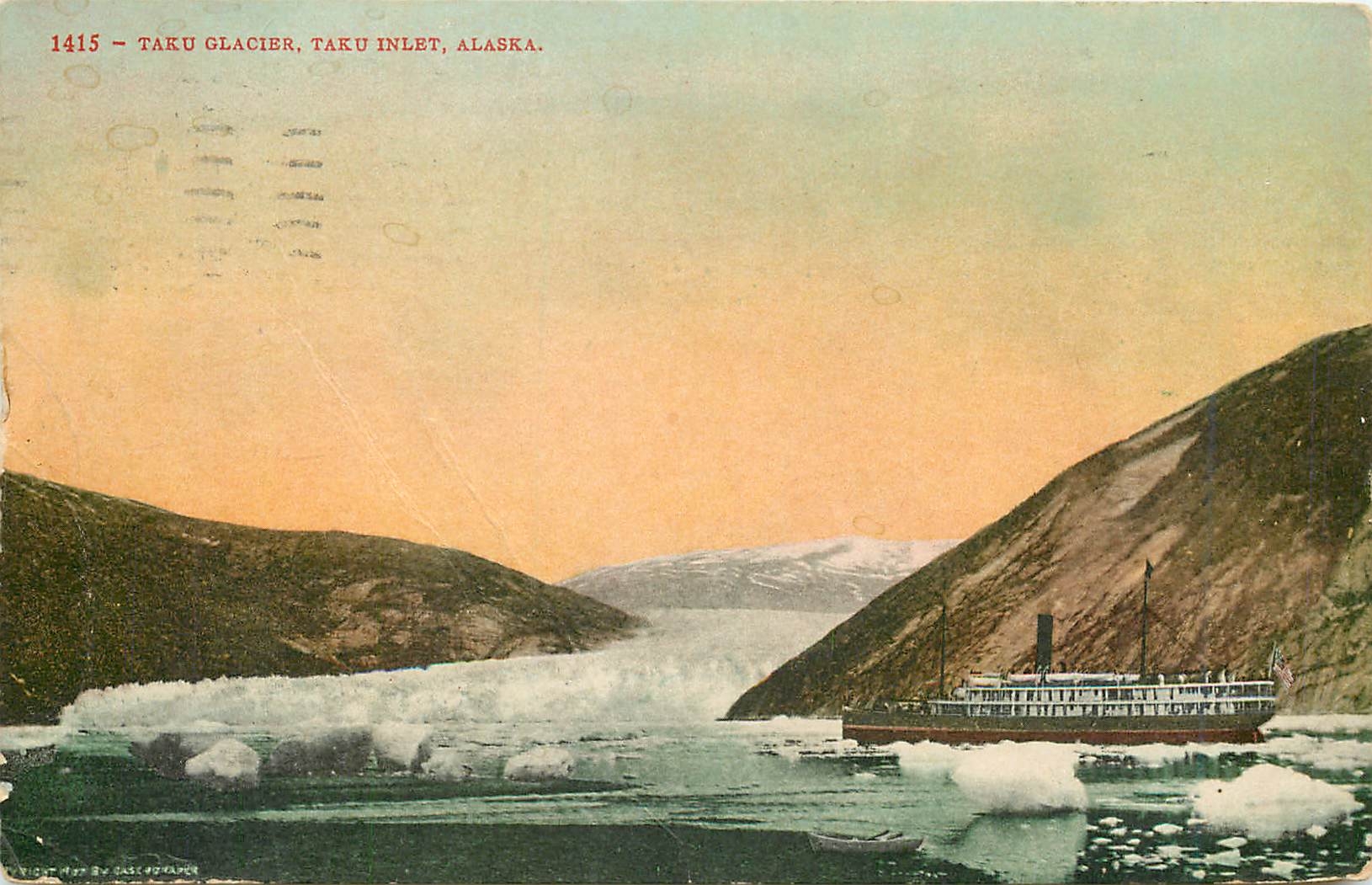 CPA Taku Glacier Taku §Inlet Alaska