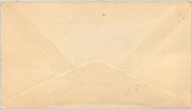 Lettre Cover Etats-Unis USS Broome 1934  — Rückseite