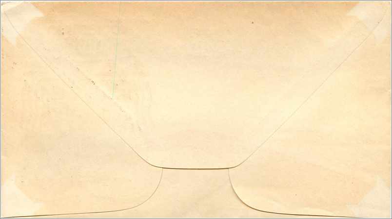 Lettre Cover Etats-Unis FDC California Statehood 1950 — Rückseite