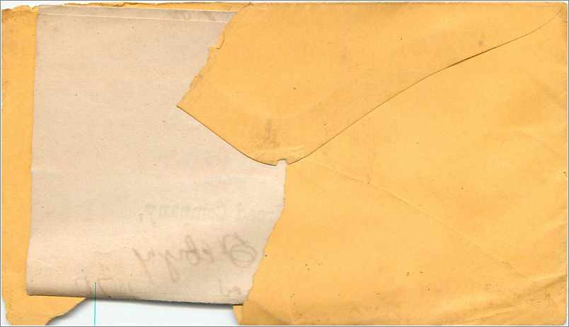 Lettre Cover Etats-Unis 1c 1870 RARE  — Verso