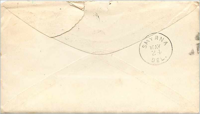 Lettre Cover Etats-Unis 2c Philadephia Star Brand Fertilizers Tygert — Verso