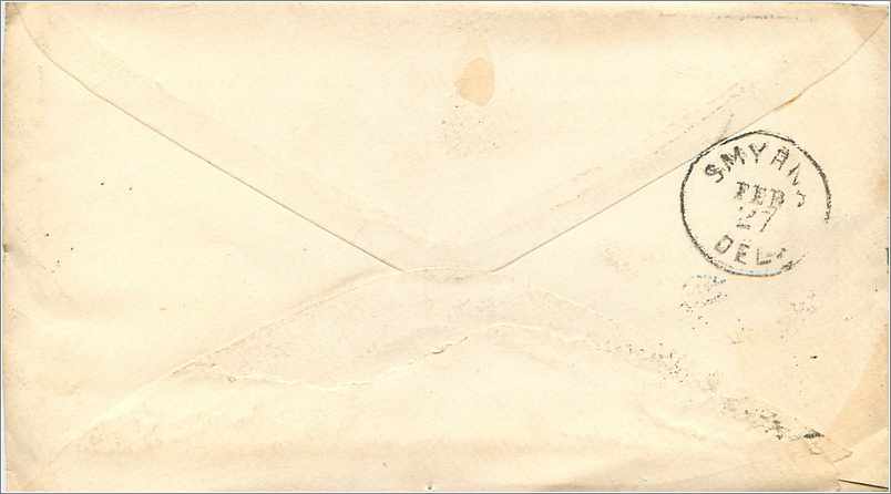 Lettre Cover Etats-Unis 2c Tygert Star Brand Fertilizers 1885 — Back