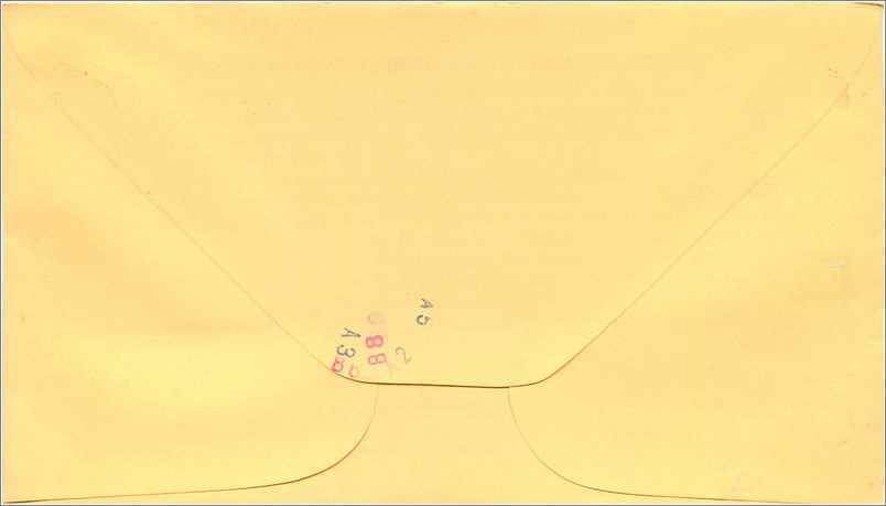 Lettre Cover Etats-Unis Colorado Denver & Salt Lake 1978 Moffat Road — Back