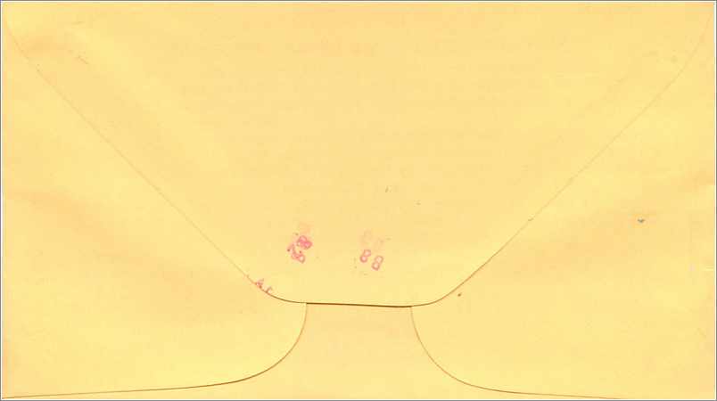 Lettre Cover Etats-Unis Colorado Denver & Salt Lake 1978 Moffat Road — Back
