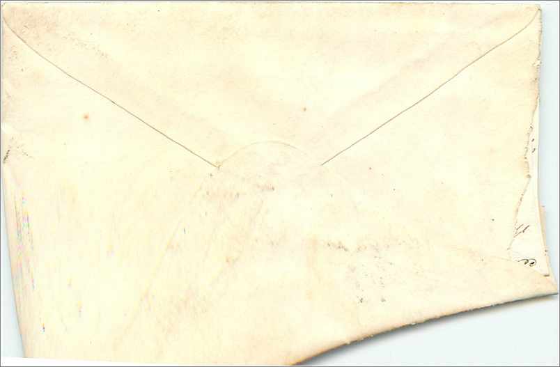 Lettre Cover Etats-Unis 3c to Hartford 1861 — Rückseite