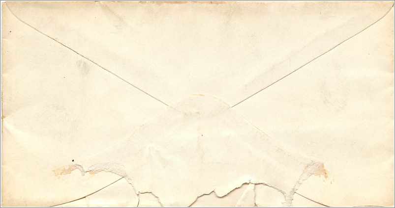 Lettre Cover Etats-Unis 3c Waterbury — Rückseite