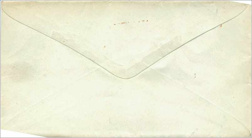 Lettre Cover Etats-Unis 3c Union Village — Verso