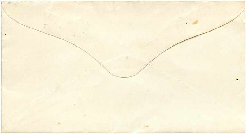 Carte postale américaine — 4 novembre 1864 — éditeur inconnu, n° de série non visible — Rückseite
