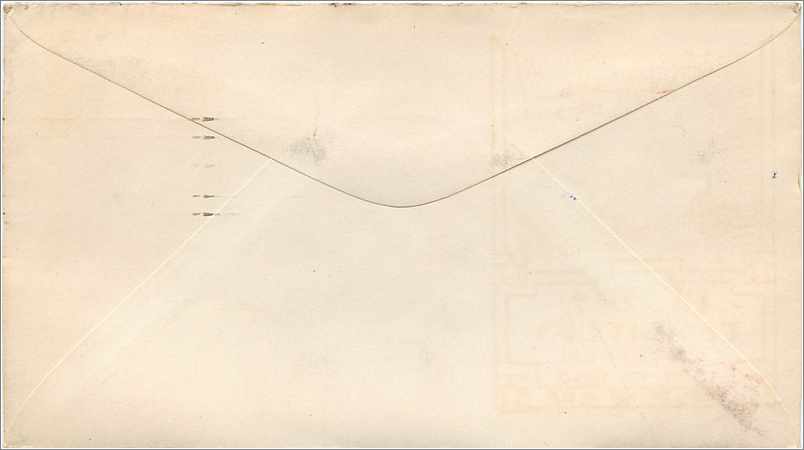 Lettre Cover Etats-Unis FDC Oregon Territory 14 AUG 1948 — Verso