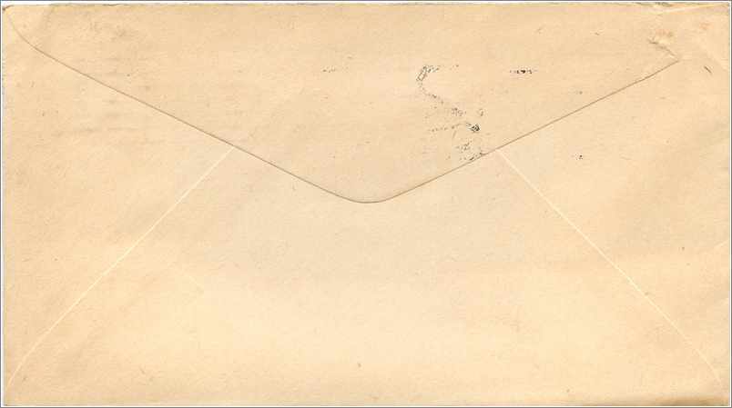 Lettre Cover Etats-Unis 3c Philadelphia Dermatological Research laboratories 1920 — Rückseite