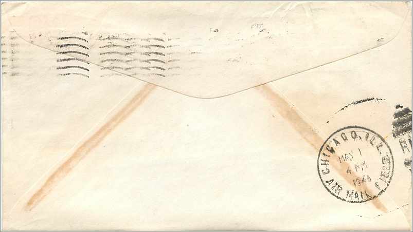 Lettre Cover Etats-Unis MAY 1948 Wisconsin Vache Cheese Fromage Barabo — Verso