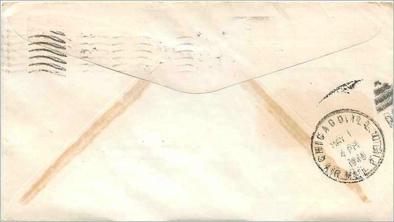 Lettre Cover Etats-Unis MAY 1948 Wisconsin Vache Cheese Fromage Barabo — Verso
