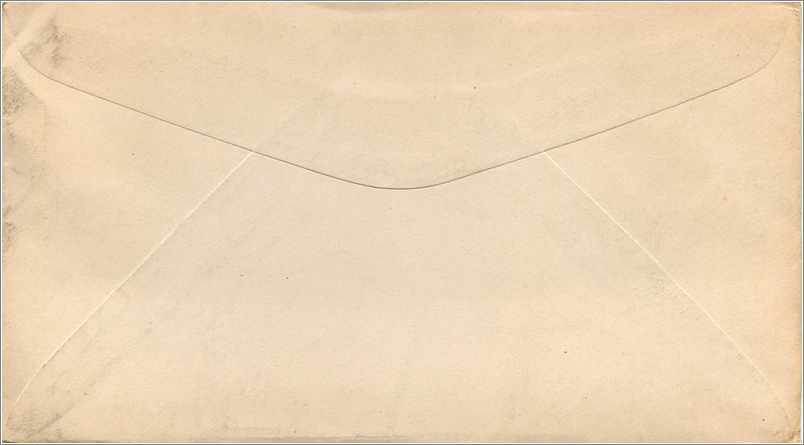Lettre Cover Etats-Unis  Highway Post Office 1941  — Rückseite