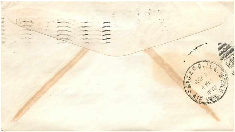 Lettre Cover Etats-Unis Wisconsin Vache Cheese Fromage 1948 Barabo — Verso