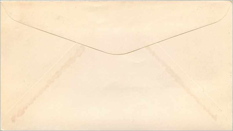 Lettre Cover Etats-Unis Wilbur Wright Kitty Hawk 1964 — Rückseite