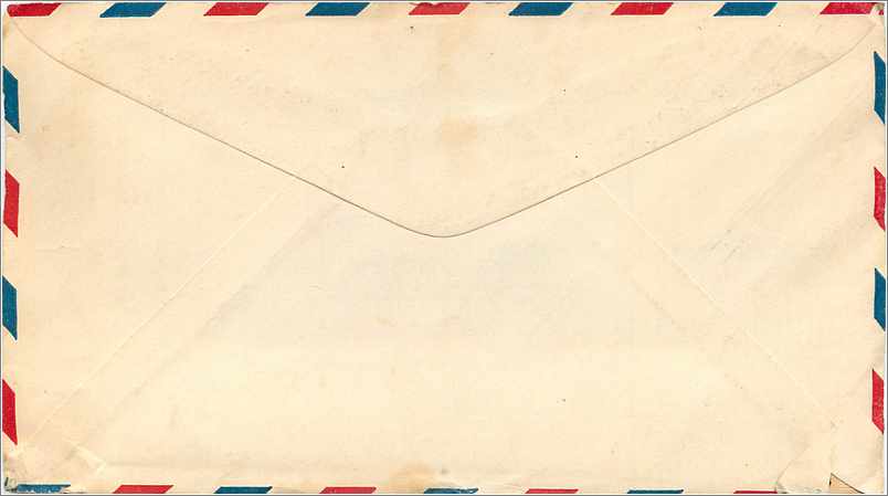 Lettre Cover Etats-Unis Flight Washington 1940 — Verso