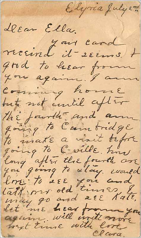 Lettre Cover Etats-Unis Stationary 1900 to Crawford — Rückseite