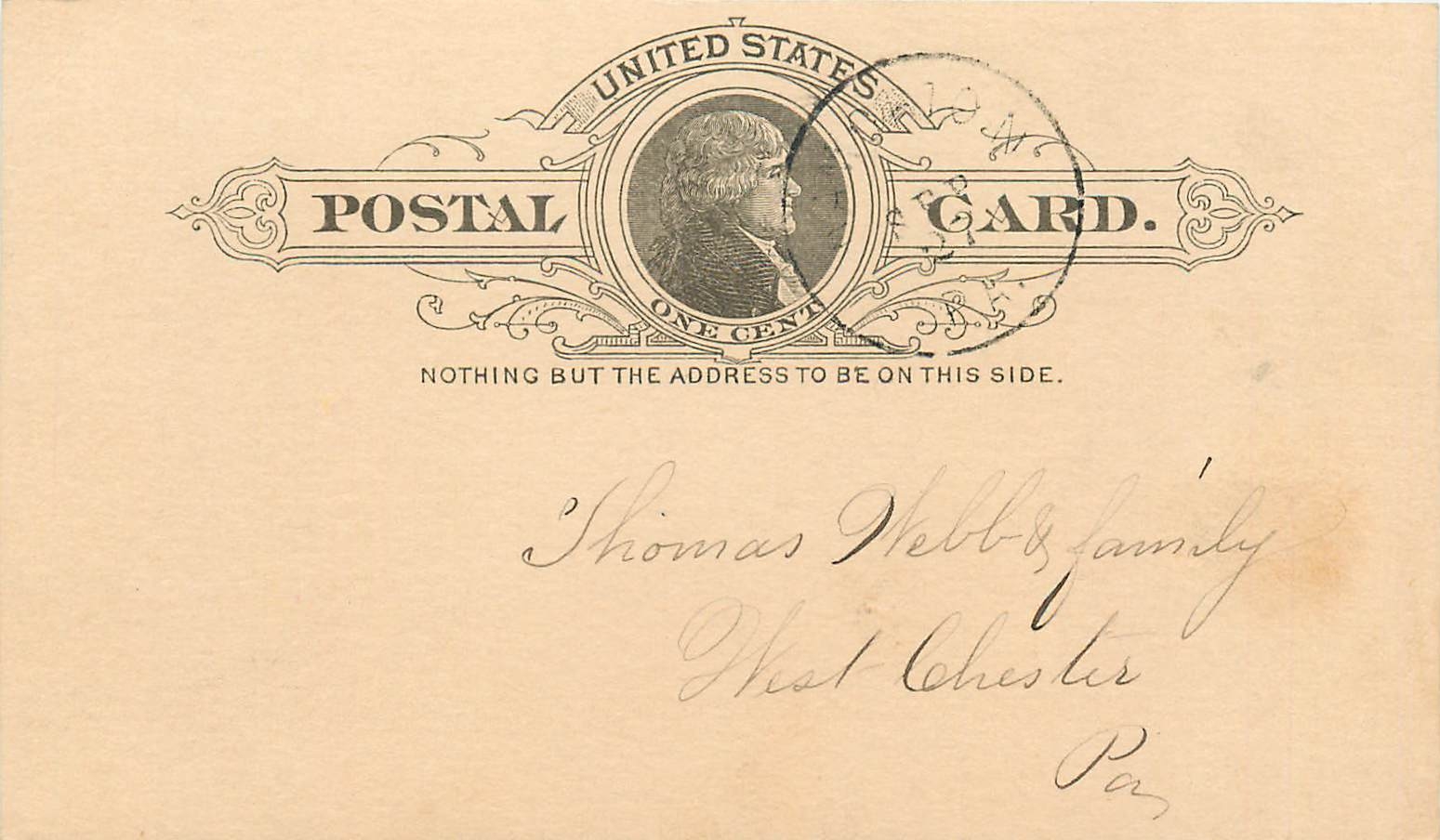 Lettre Cover Etats-Unis Stationary 