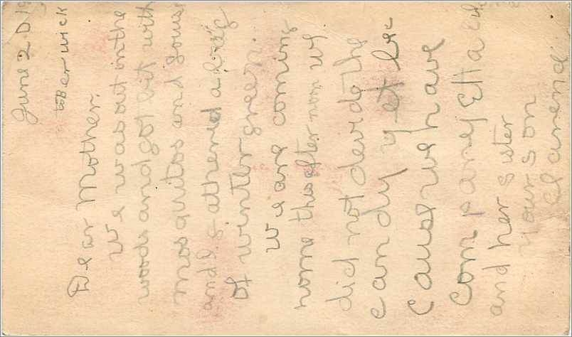Lettre Cover Etats-Unis Stationary Mc Kinley 1903 — Rückseite