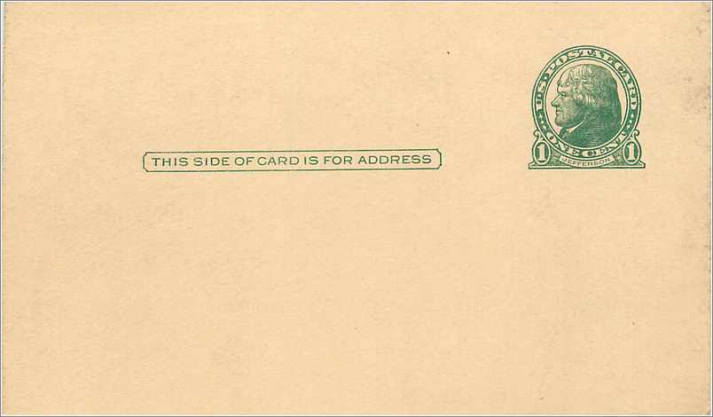 Lettre Cover Etats-Unis 1c