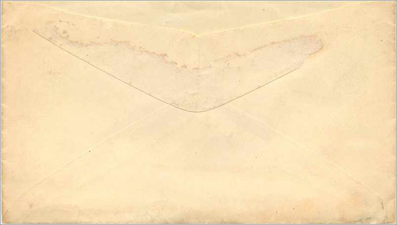 Lettre Cover Etats-Unis 3c Danville — Rückseite