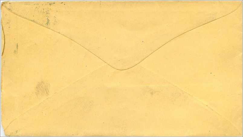 Lettre Cover Etats-Unis 3c Waukesha — Rückseite