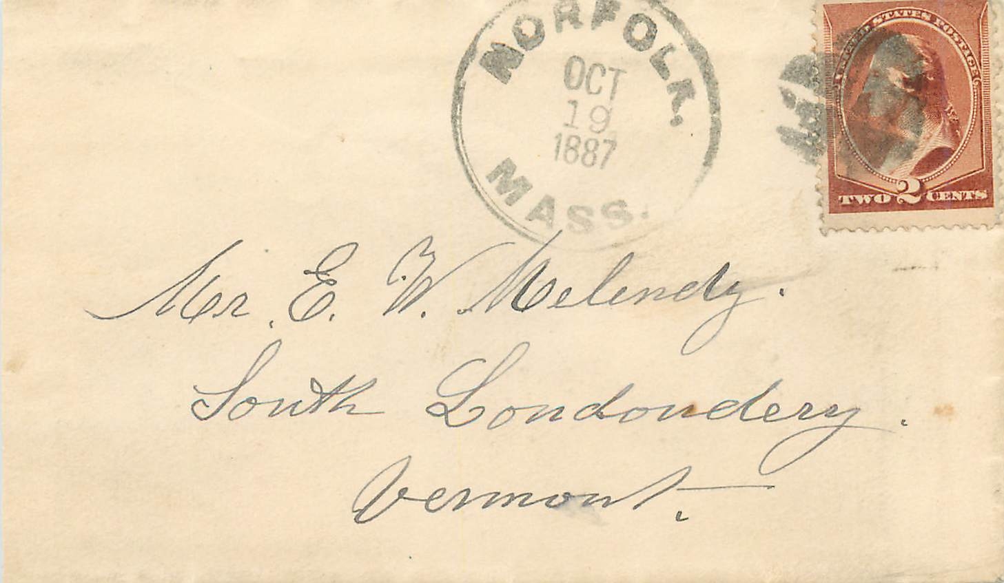 Lettre Cover Etats-Unis 2c Fitsburgh 