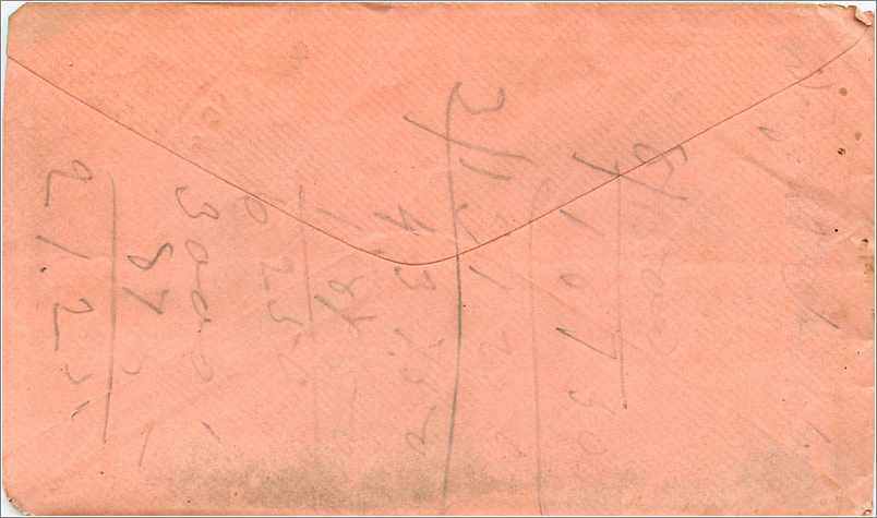 Lettre Cover Etats-Unis 3c Springfield for Vermont — Verso