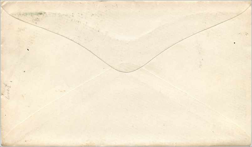 Lettre Cover Etats-Unis 3c San Francisco — Rückseite