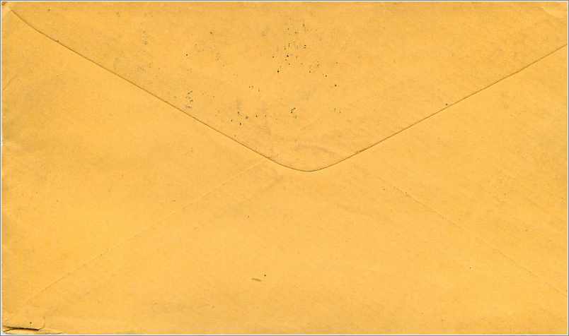 Maysville — enveloppe vers 1847 — poste américaine — Rückseite