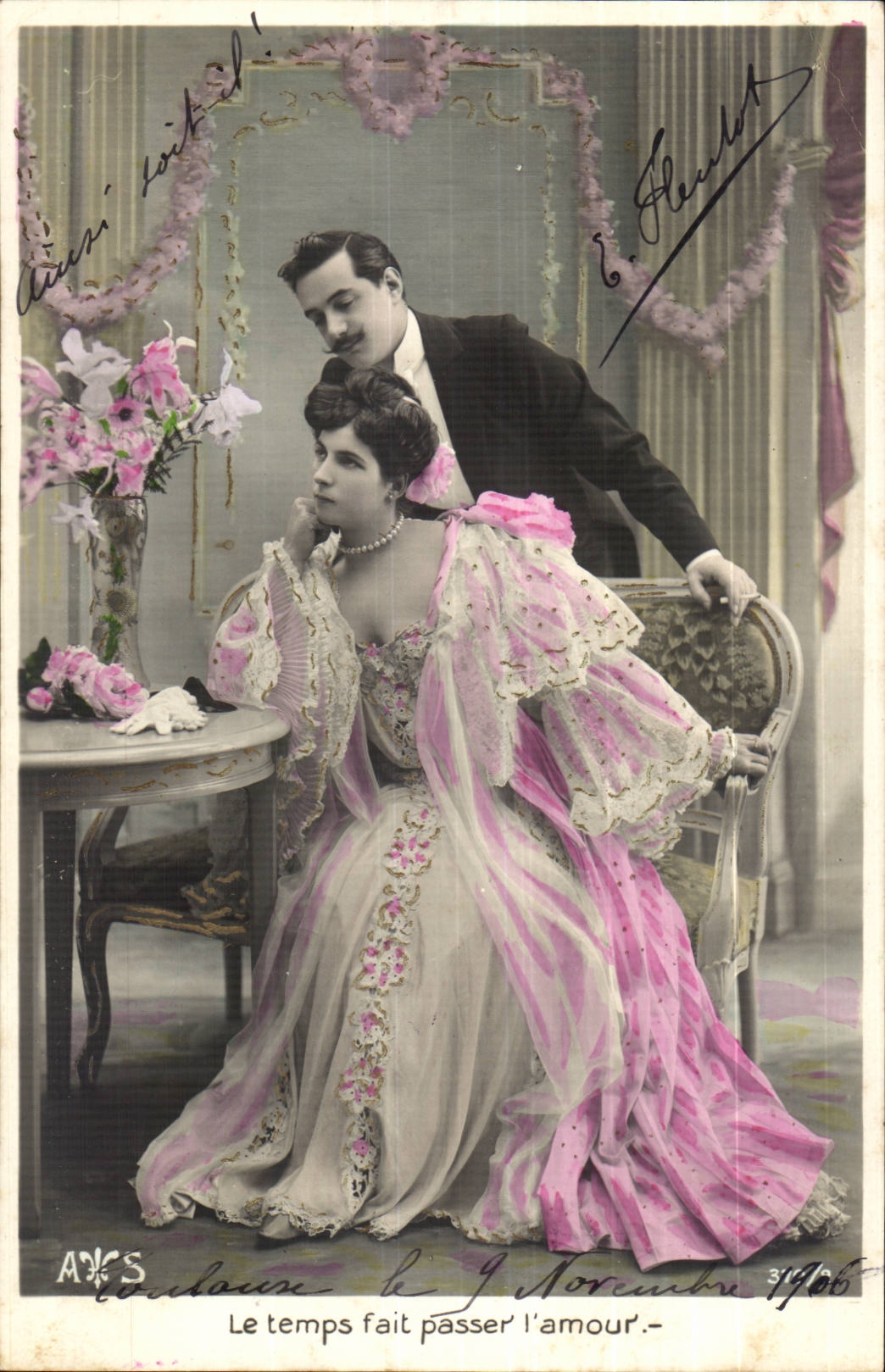 Couple en intérieur — scène romantique — A&S, n°310