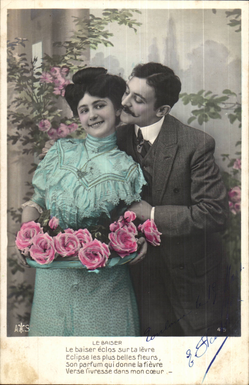 CPA FAntaisie Femme