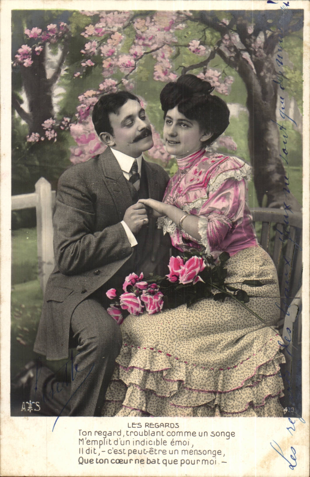 CPA FAntaisie Femme