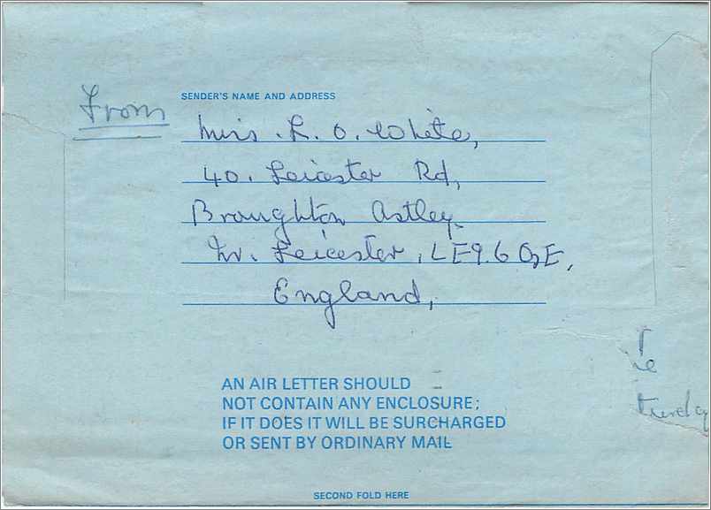 Luftbild-Postkarte — Beleuchtungsfest — Verleger nicht sichtbar — Rückseite