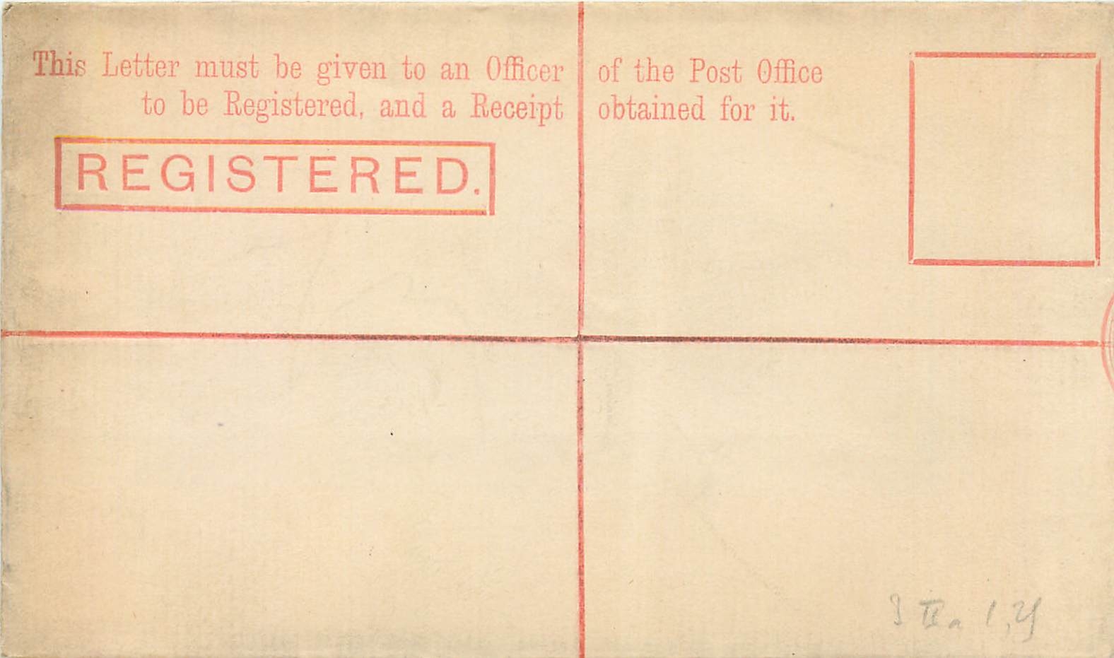 Entier Postal Stationary 4p