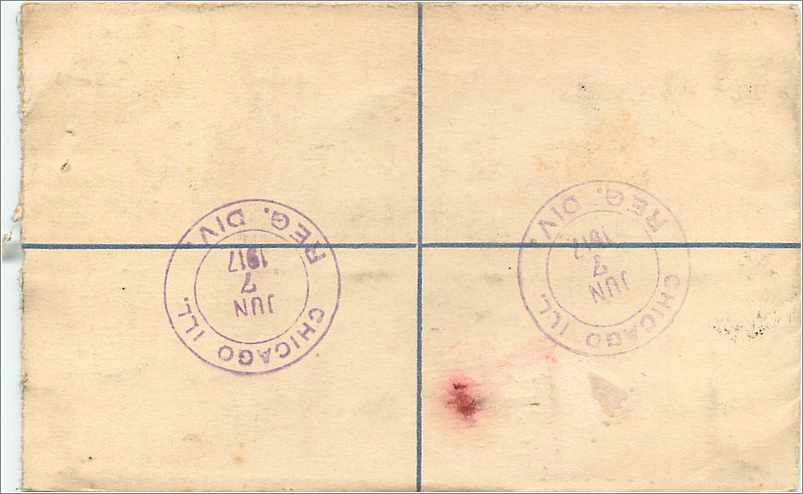 Entier Postal Stationary Jamaicas Kingston — Rückseite