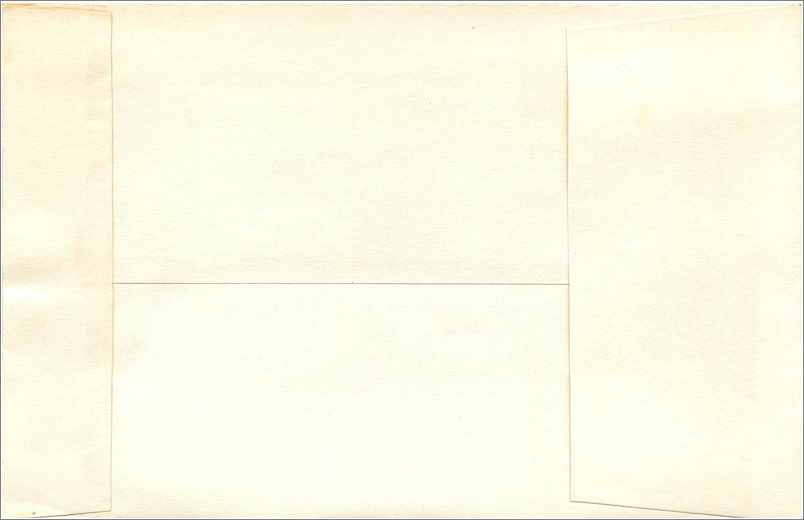 Entier Postal Stationary 4d + 1/2d  — Verso