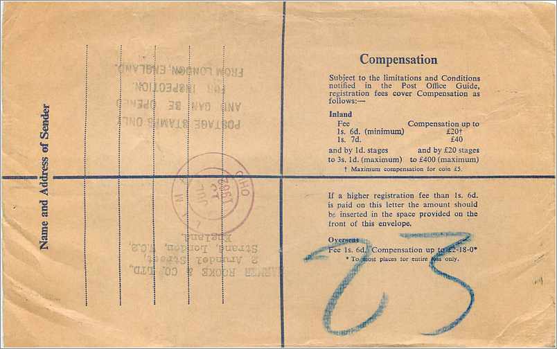 Entier Postal Stationary 1 9 for Lima Ohio — Verso