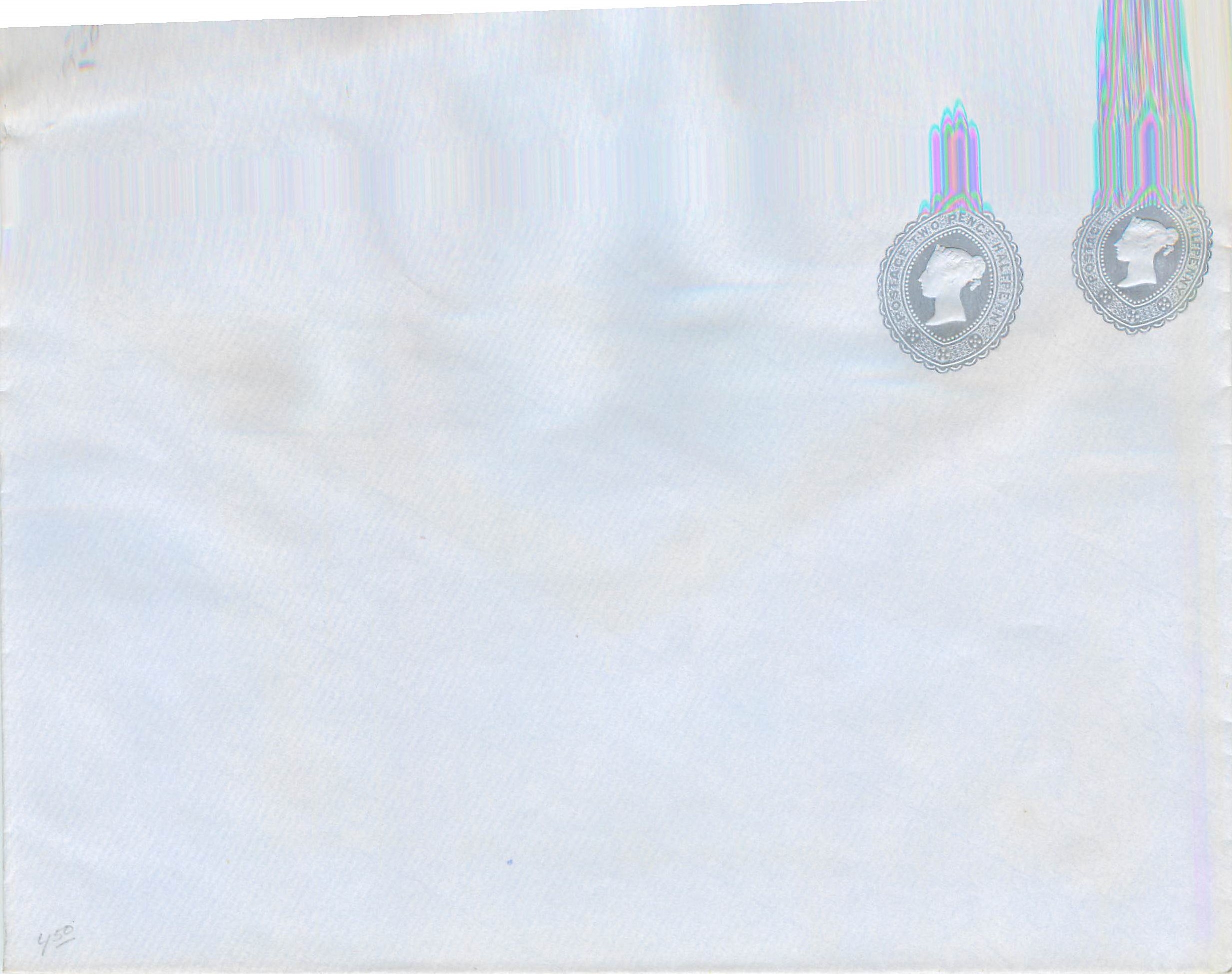 Entier Postal Stationary 2 p + 2 p