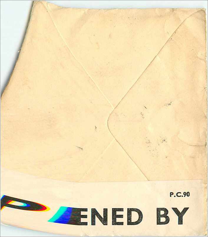 Entier Postal Stationary 2 1/2d Censored for USA — Verso