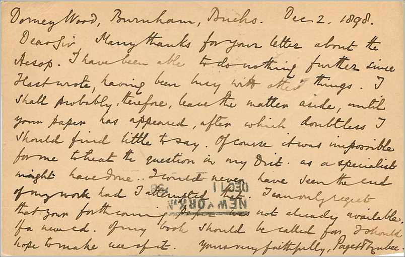 Entier Postal Postal Stationary Grande Bretagne Great Britain 1898 Maidenhead to Cambridge — Verso