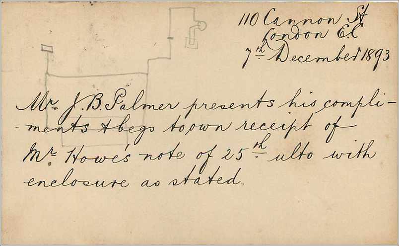 Entier Postal Postal Stationary Grande Bretagne Great Britain 1/2p + 1 1/2p London for Terre Haute I — Verso