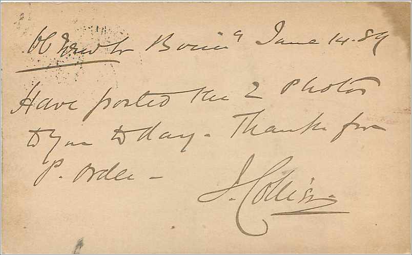 Entier Postal Postal Stationary Grande Bretagne Great Britain 1/2p Birmingham 1889 for London — Verso